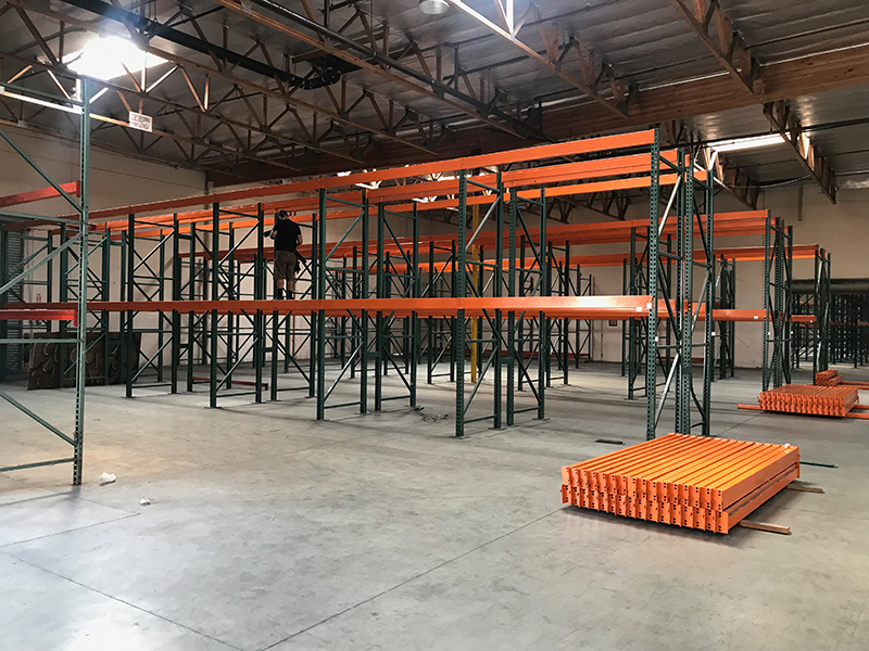 Dismantling and Rack Installation Service by HD SHELVING